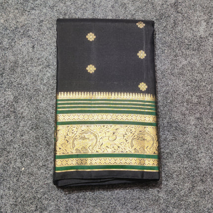 Kanchi Handloom Vintage Pattu saree - KMP37