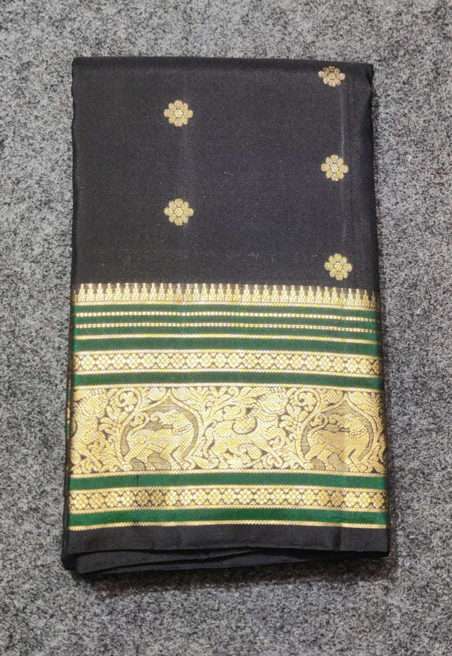 Kanchi Handloom Vintage Pattu saree - KMP37