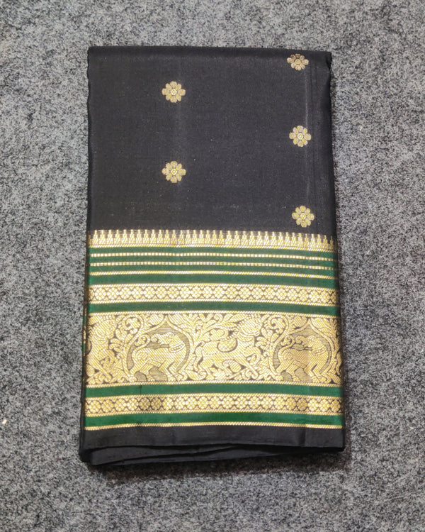 Kanchi Handloom Vintage Pattu saree - KMP37