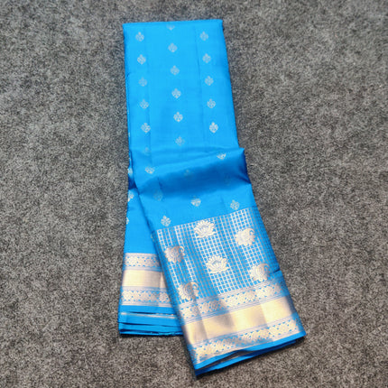 Kanchi pure vintage silk Saree - KMP3007