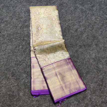 Kanchi Pattu Wedding Sarees @50% Off -KMP1951
