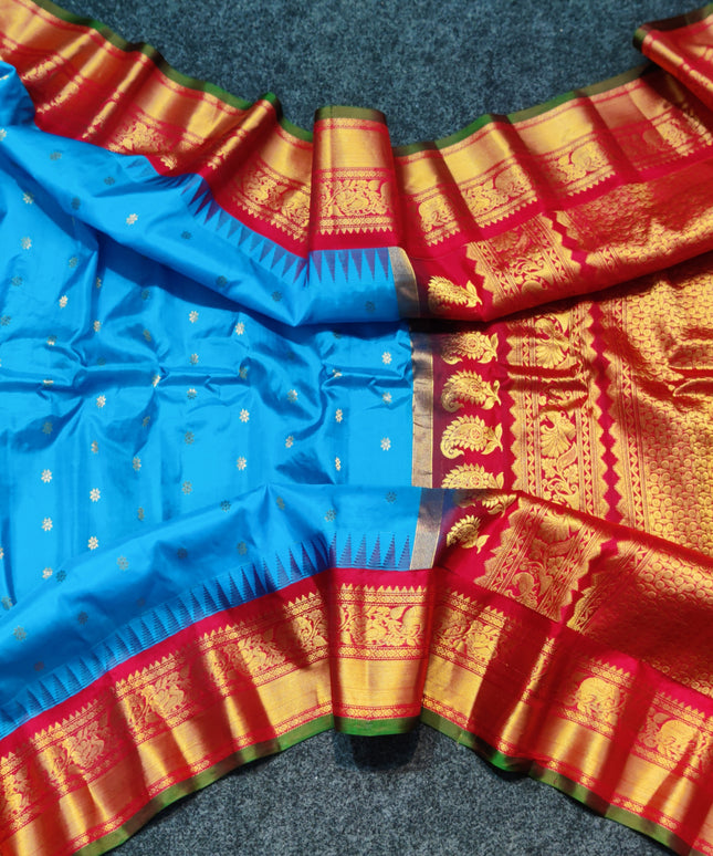 Gadwal pure silk saree - GPS65