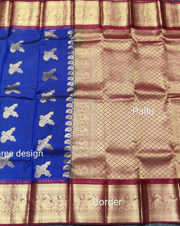 50% off Kanchi kuttu vintage Handloom saree - KMP78 alternate view