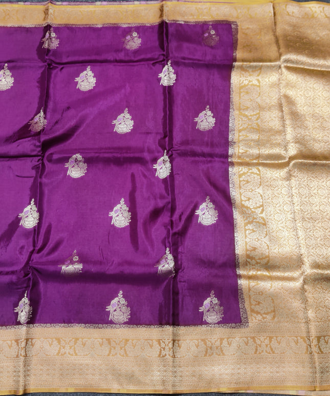 Mashru Silk Saree- MS14