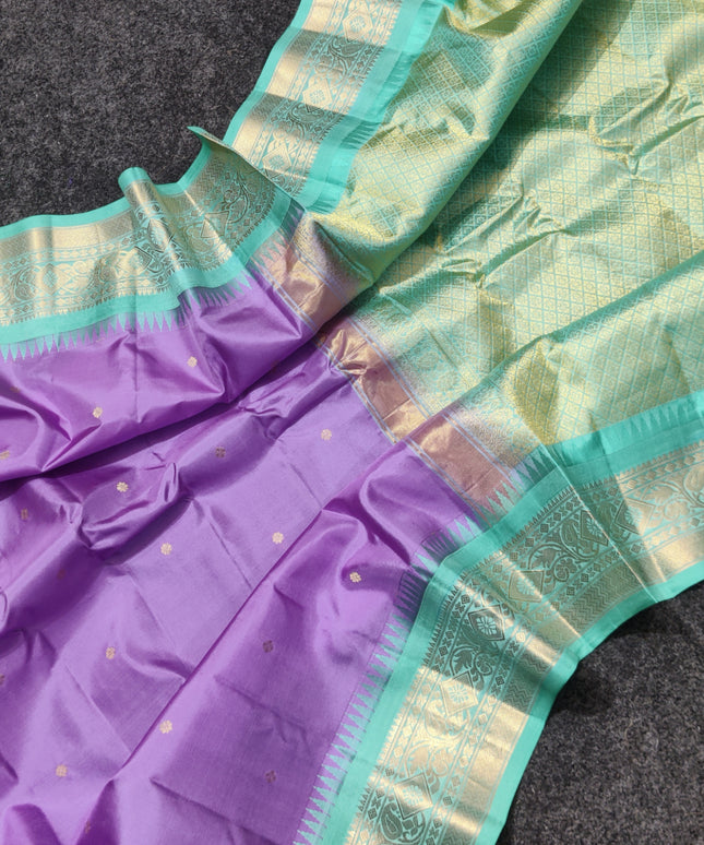 Gadwal Handloom Pure silk saree - GPS155