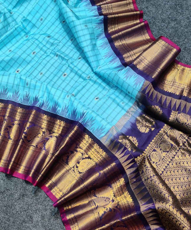 Gadwal pure silk saree - GPS18