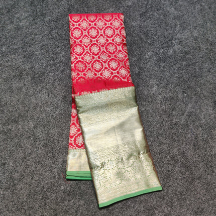 Kanchi pattu half fine bridal wear saree HF31
