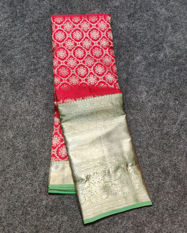 Kanchi pattu half fine bridal wear saree HF31