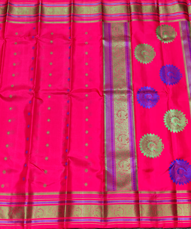 Kanjivaram Resham Silk Saree - KMP1534