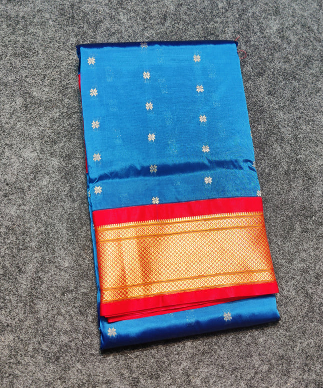 Gadwal Paithani Soft Silk Saree- GSM03