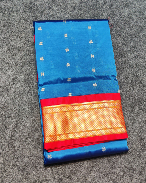 Gadwal Paithani Soft Silk Saree- GSM03
