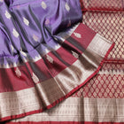Lightweight pattu Scurt Border Saree - LWP07