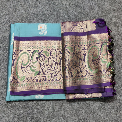 Meenakari kanchi lightweight pattu Saree - KMP149