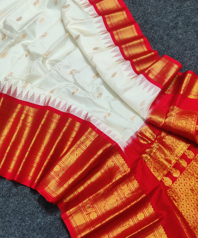 Gadwal Pure Handloom Silk saree - GPS132