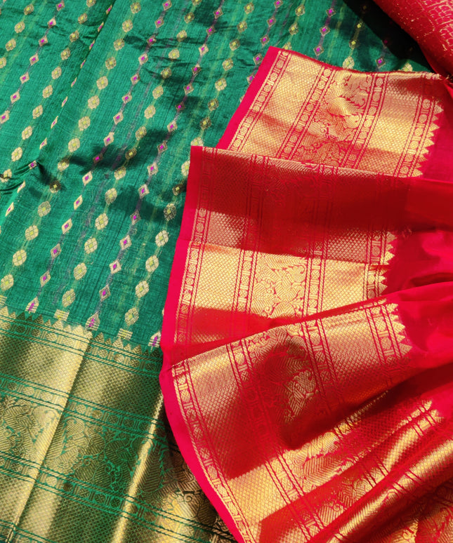 Kuppadam pattu saree - KP47