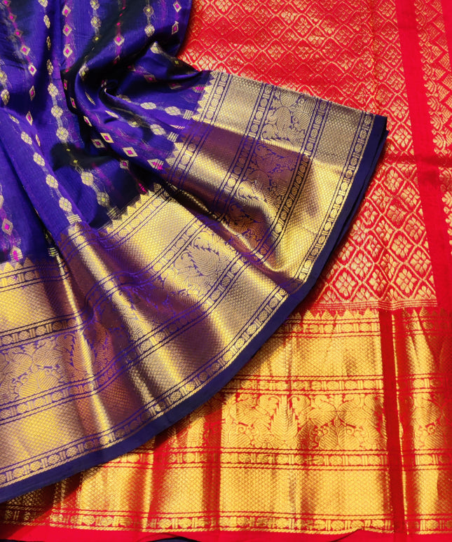 Kuppadam pattu saree - KP46