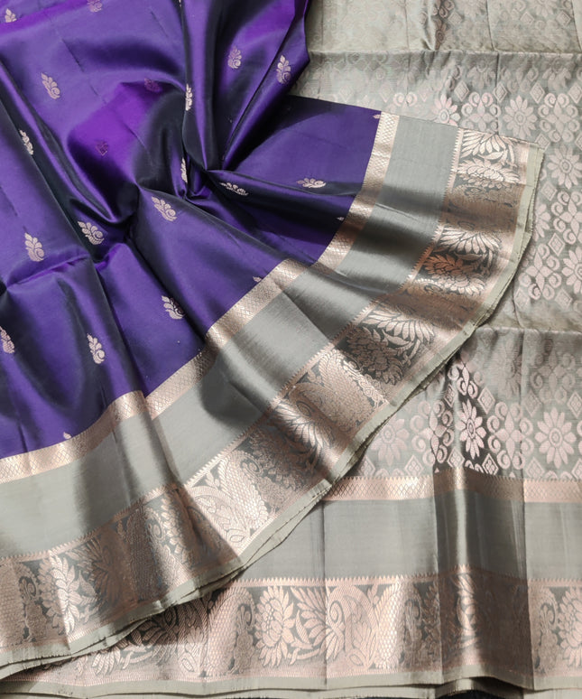 Vintage Lightweight Gap border pattu - LWP266