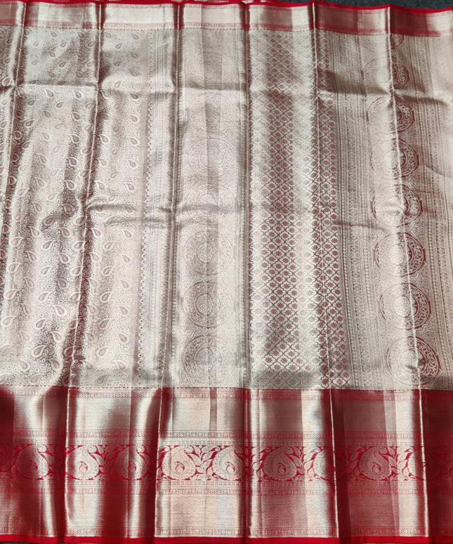 Kanchi Pattu Wedding Sarees @50% Off -KMP1957