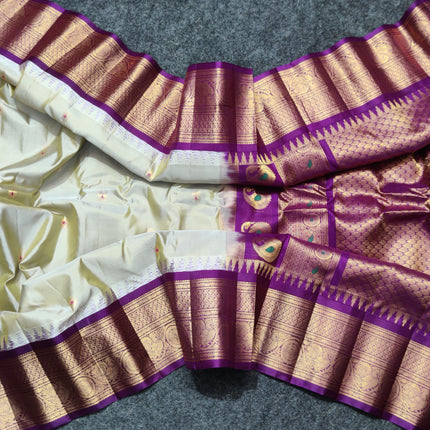 Gadwal Handloom Pure silk saree - GPS163