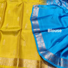 Kanchi Pure Silk Small Border Saree – KMP271