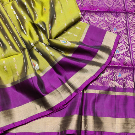 Lightweight pattu Scurt Border Saree - LWP141