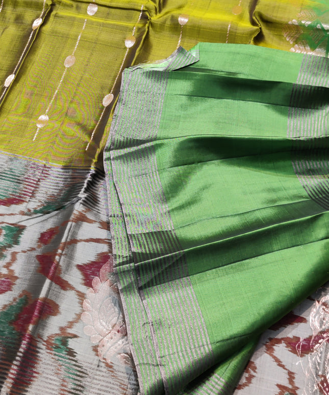 Lightweight Pattu Scurt Border Saree - LWP1076