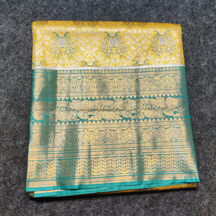 Kanchi pattu Bridal Saree -HF261