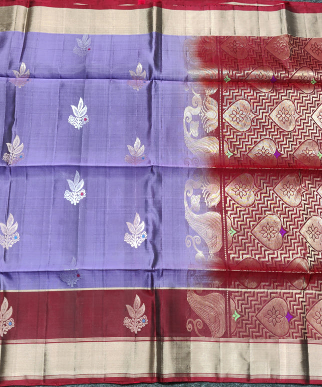 Lightweight pattu Scurt Border Saree - LWP146