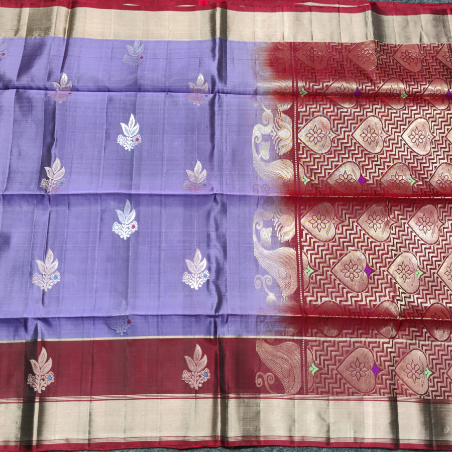 Lightweight pattu Scurt Border Saree - LWP146