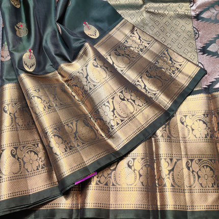 Kanchi pattu pure silk Saree - KMP1568
