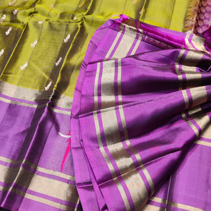 Lightweight Pattu Scurt Border Saree - LWP1078