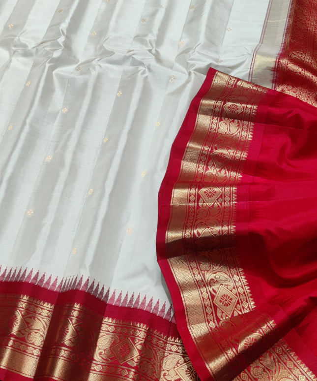 Gadwal Handloom Pure silk saree - GPS160