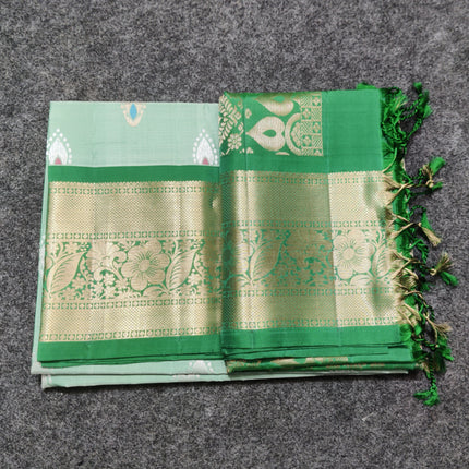 Meenakari kanchi lightweight pattu Saree - KMP3132