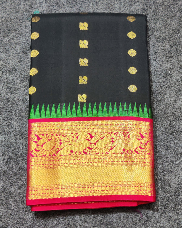 50% off Kanchi kuttu vintage Handloom saree - KMP76