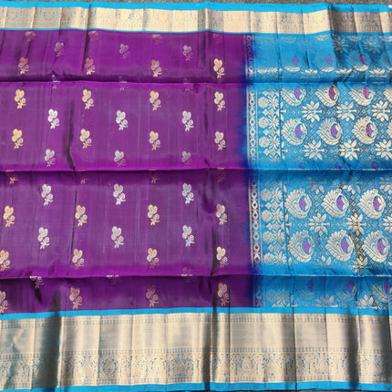 Meenakari kanchi lightweight pattu Saree - KMP3124