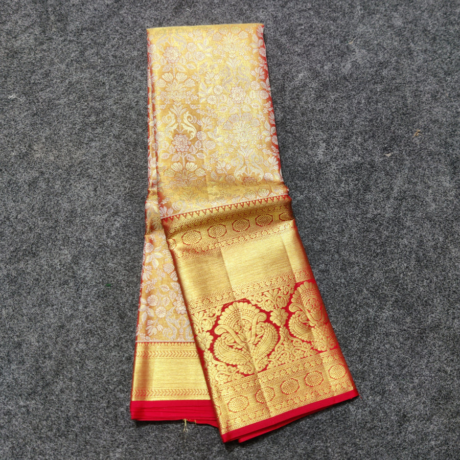 Kanchi Pattu Wedding Saree @35% Off -KMP62