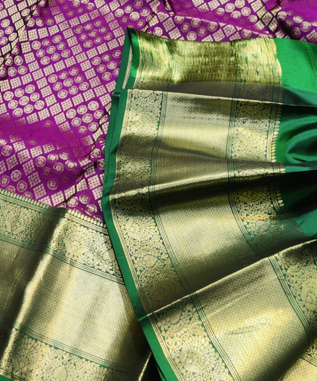Kanchi pure bridal silk saree - KMP1507