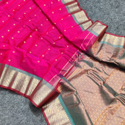 Gadwal Sico Silk Saree - GS157