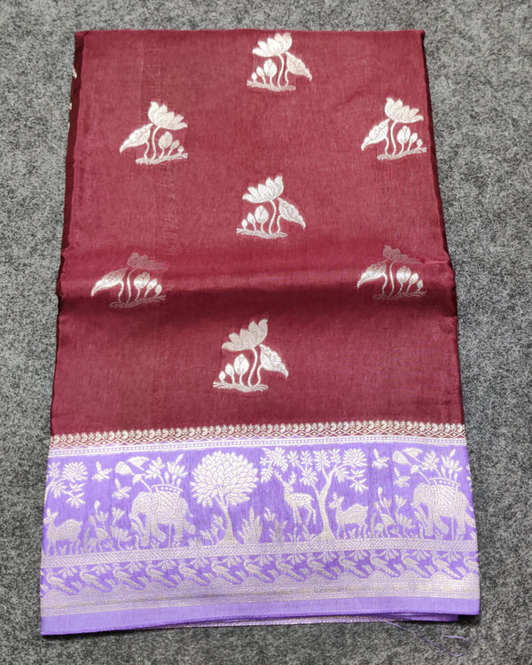 Mashru Silk Saree- MS08 alternate view