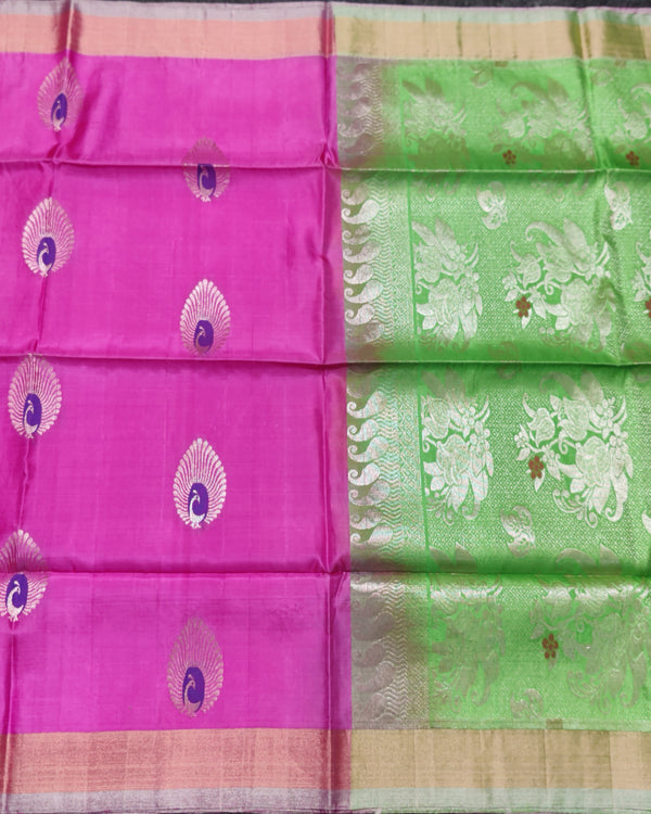 Uppada jamdani Pattu - LWP50 alternate view