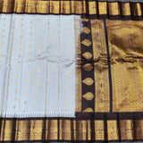 Gadwal check design pure silk- GPS26