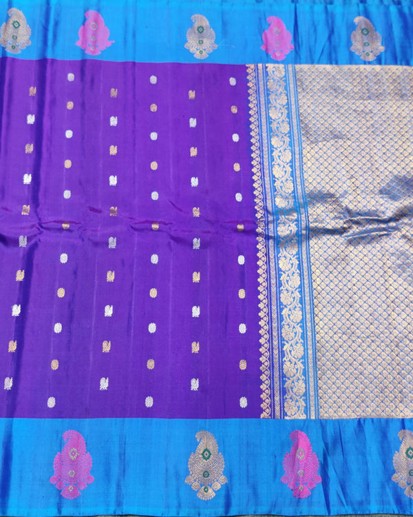 Gadwal Handloom pure silk- GPS04 alternate view