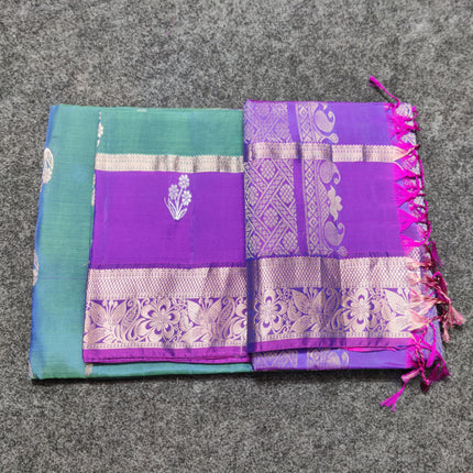 Lightweight pattu Scurt Border Saree - LWP95