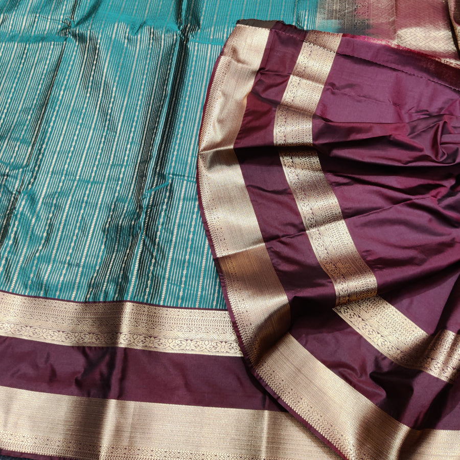 Kanchi semi vintage silk Saree -KS28