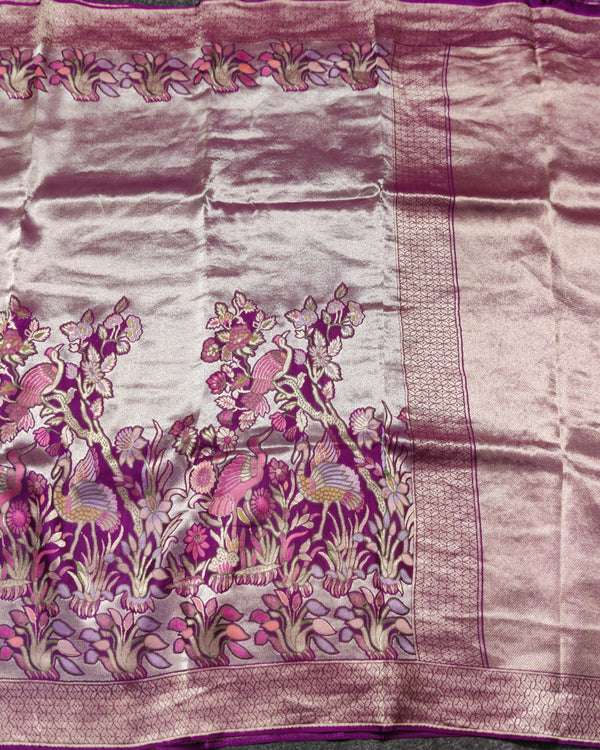 Banaras Tissue Allover Meenakari - BRS35 alternate view