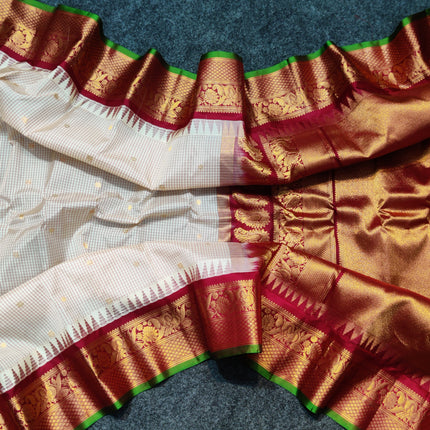 Gadwal pure silk saree - GPS67