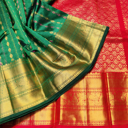 Kuppadam pattu saree - KP47