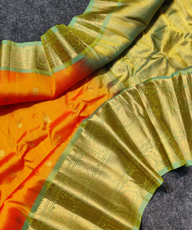 Gadwal pure silk saree - GPS02
