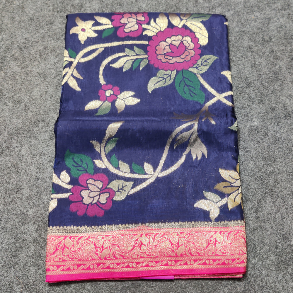 Banaras crepe silk saree - BS02