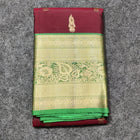Kanchi Vintage Gap border pattu - KMP245